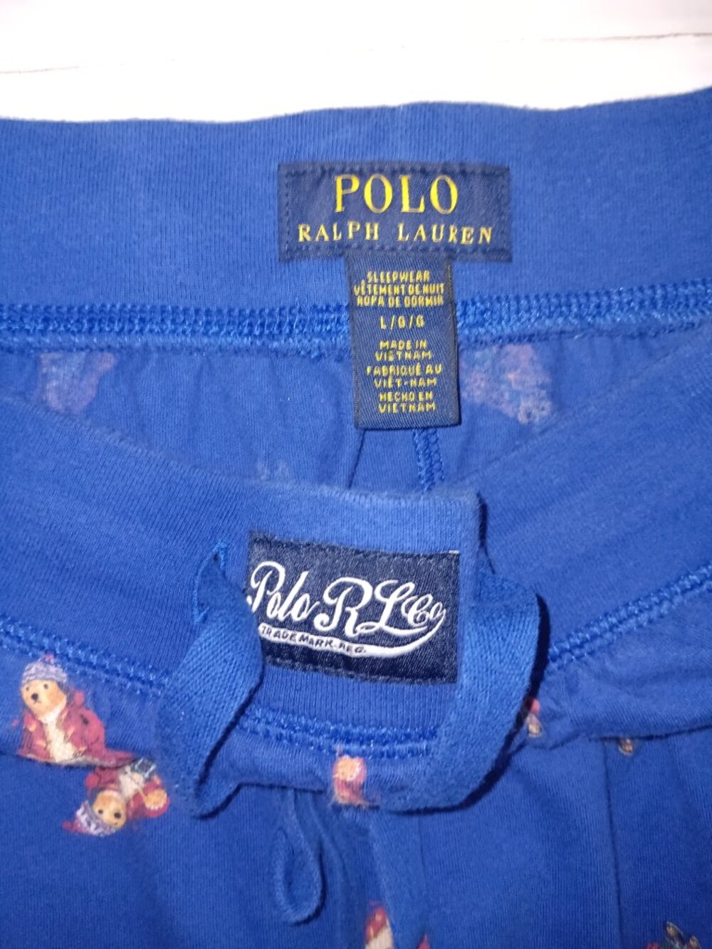 POLO RALPH LAUREN POLO BEAR SLEEPWEAR PANTS - Picture 6 of 11